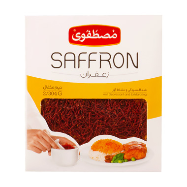 خرید زعفران 0.5 مثقال پاکتی مصطفوی