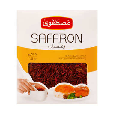 خرید زعفران 1.5 گرمی پاکتی مصطفوی