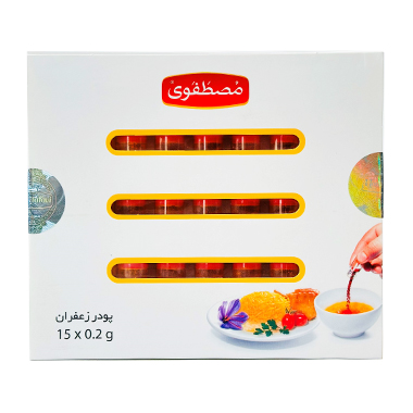 خرید پودر زعفران 3گرمی  مصطفوی